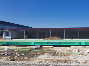 南陽市唐河縣信浩機械有限公司100噸地磅